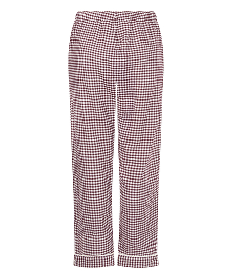 Pyjamabroek Flannel, Paars