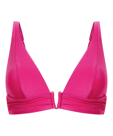 Triangel bikinitop Luna, Roze