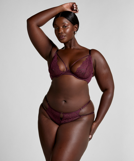 Soutien-gorge à armatures non-préformé Cinnamon, Rouge