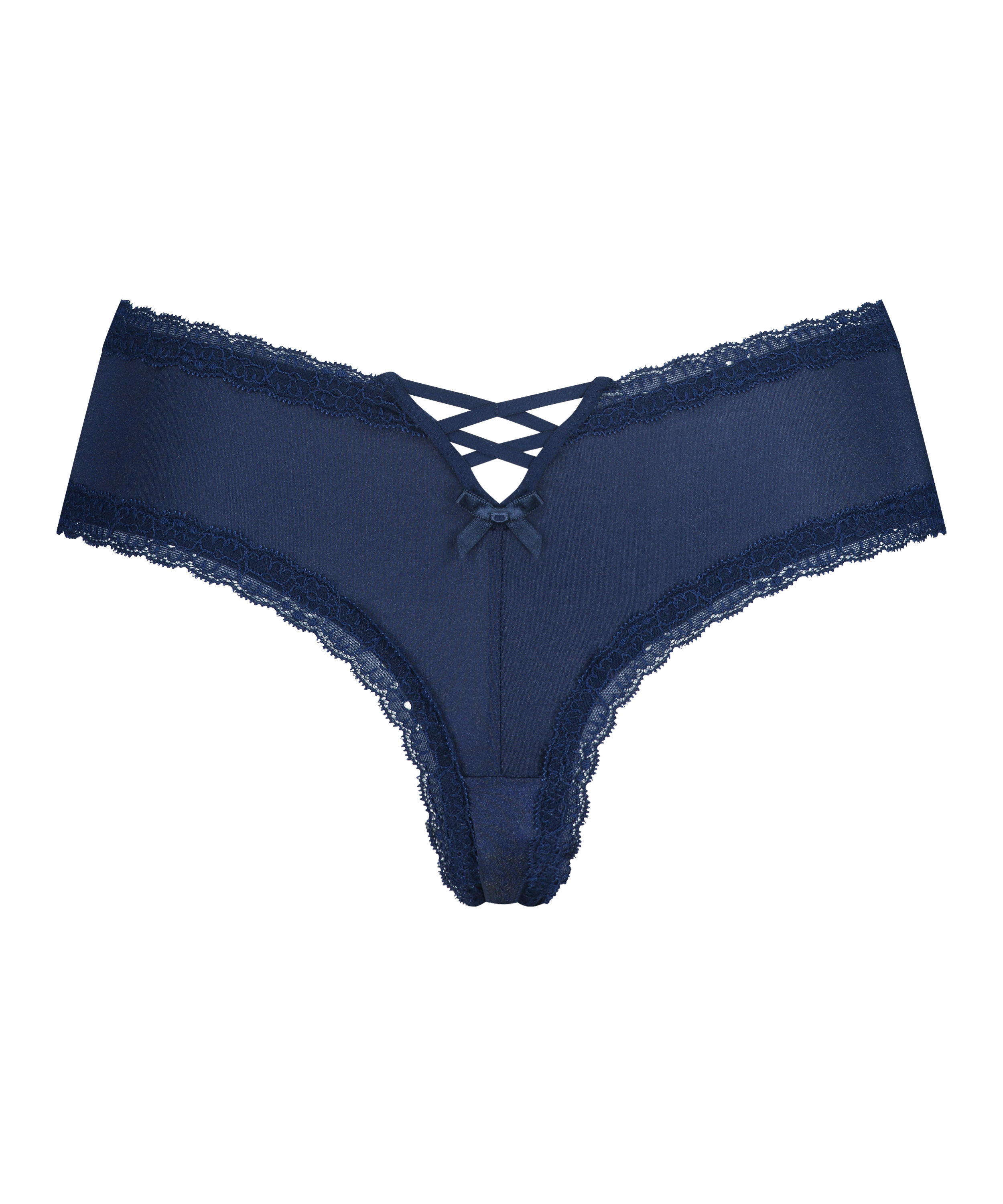Slip br&eacute;silien Vixen, Bleu, main