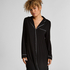 Nachthemd Jersey Essential, Zwart