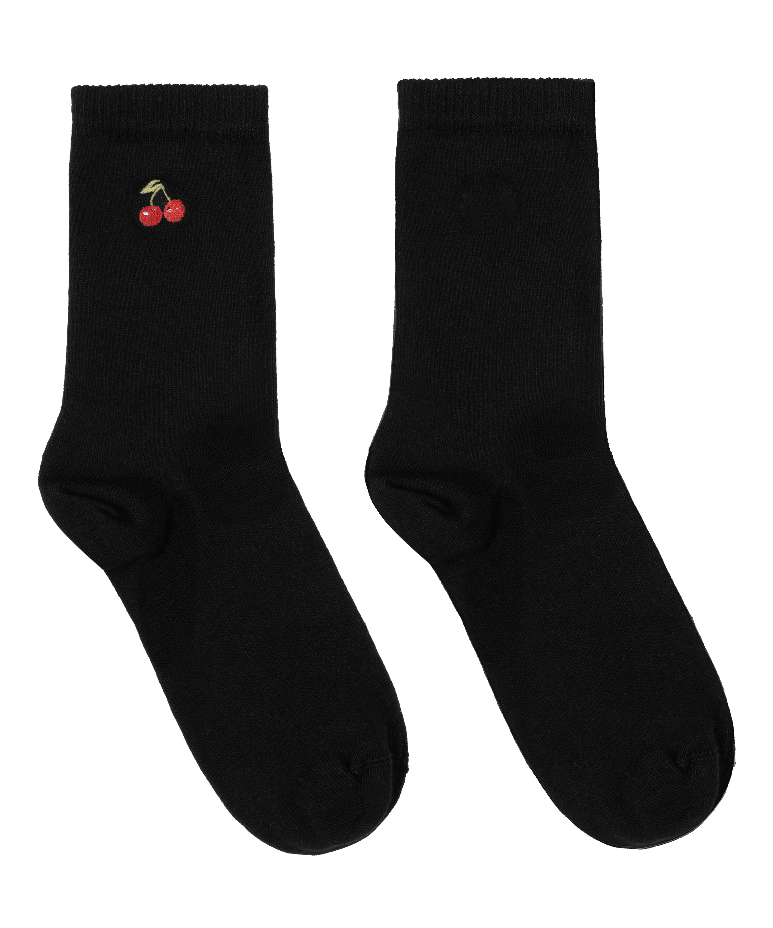 Chaussettes courtes en modal, Noir, main