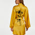 Kimono Satin Flower, Jaune