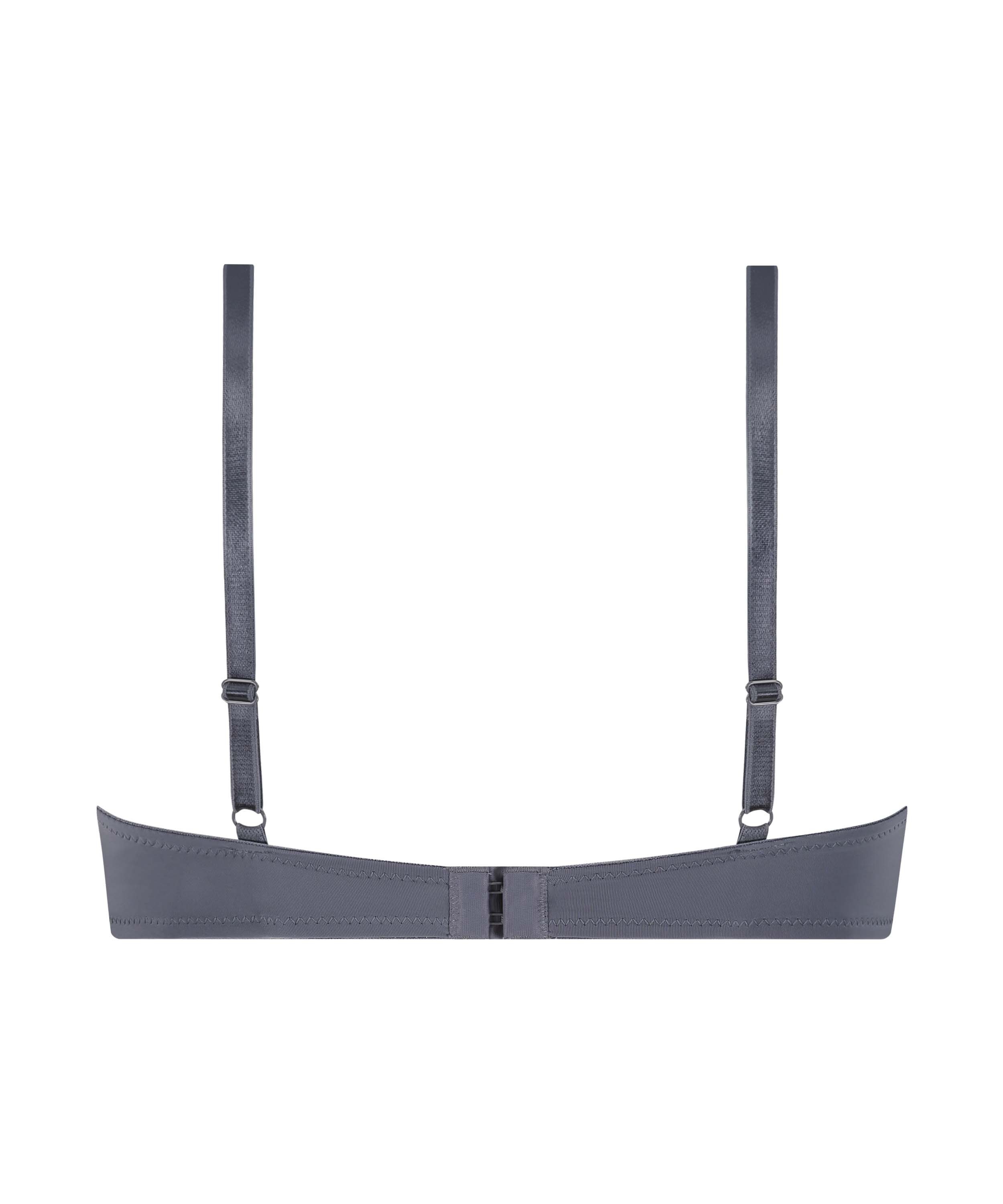 Soutien-gorge &agrave; armatures pr&eacute;form&eacute; Plunge, Gris, main