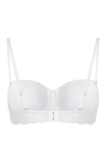 Hunkemöller Voorgevormde strapless beugel bh Angie Wit, foto 2
