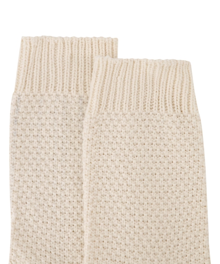 1 paire de chaussettes tricotées, Vert