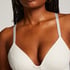 Soutien-gorge préformé sans armatures Valerie, Blanc