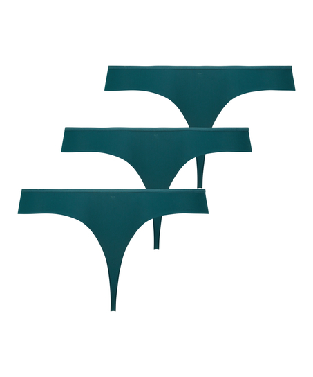 3-pack invisible strings, Groen