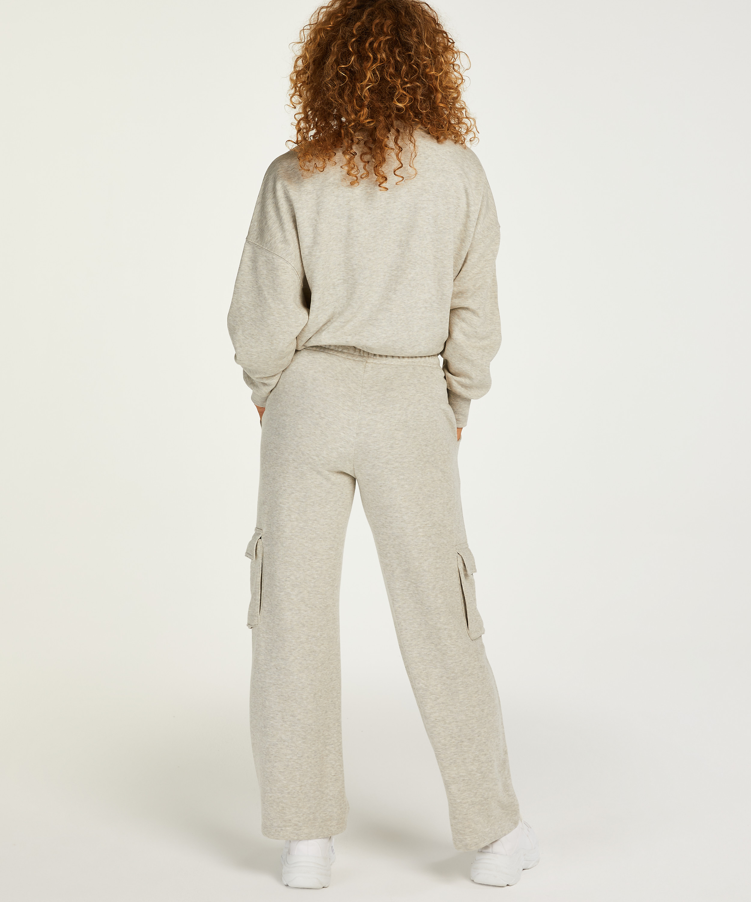 Petite Pantalon de jogging Cargo, Beige, main