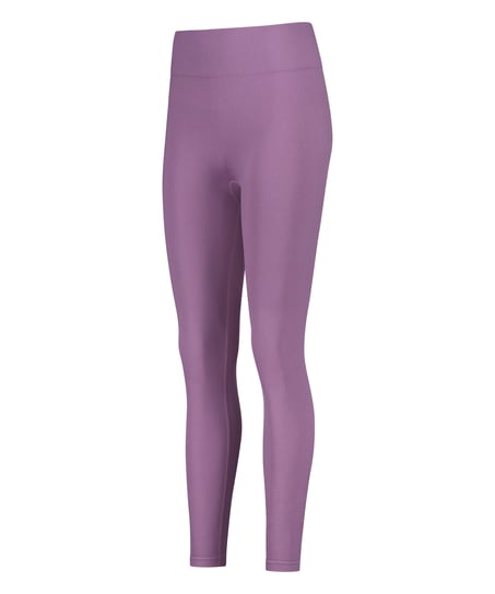 Legging de sport sans coutures taille haute HKMX, Pourpre