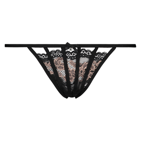 Tanga String Nala, Zwart