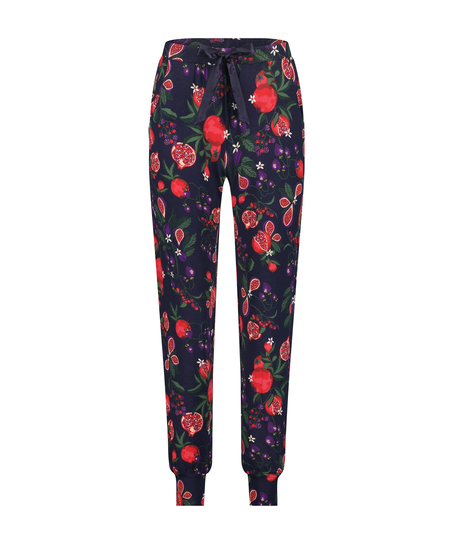 Pantalon de pyjama Jersey, Bleu