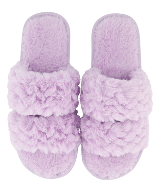 Slippers Double Strap, Paars