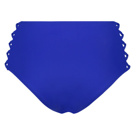 Slip de bikini taille haute Sunset Dream, Bleu