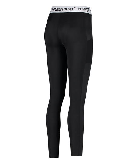 HKMX Regular waisted sport legging, Zwart