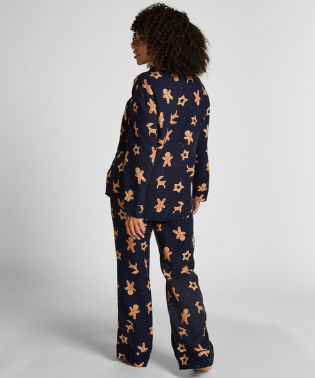 Pyjama Gingerbread, Bleu