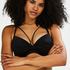 Voorgevormde beugel bikinitop Sunset Dream, Zwart