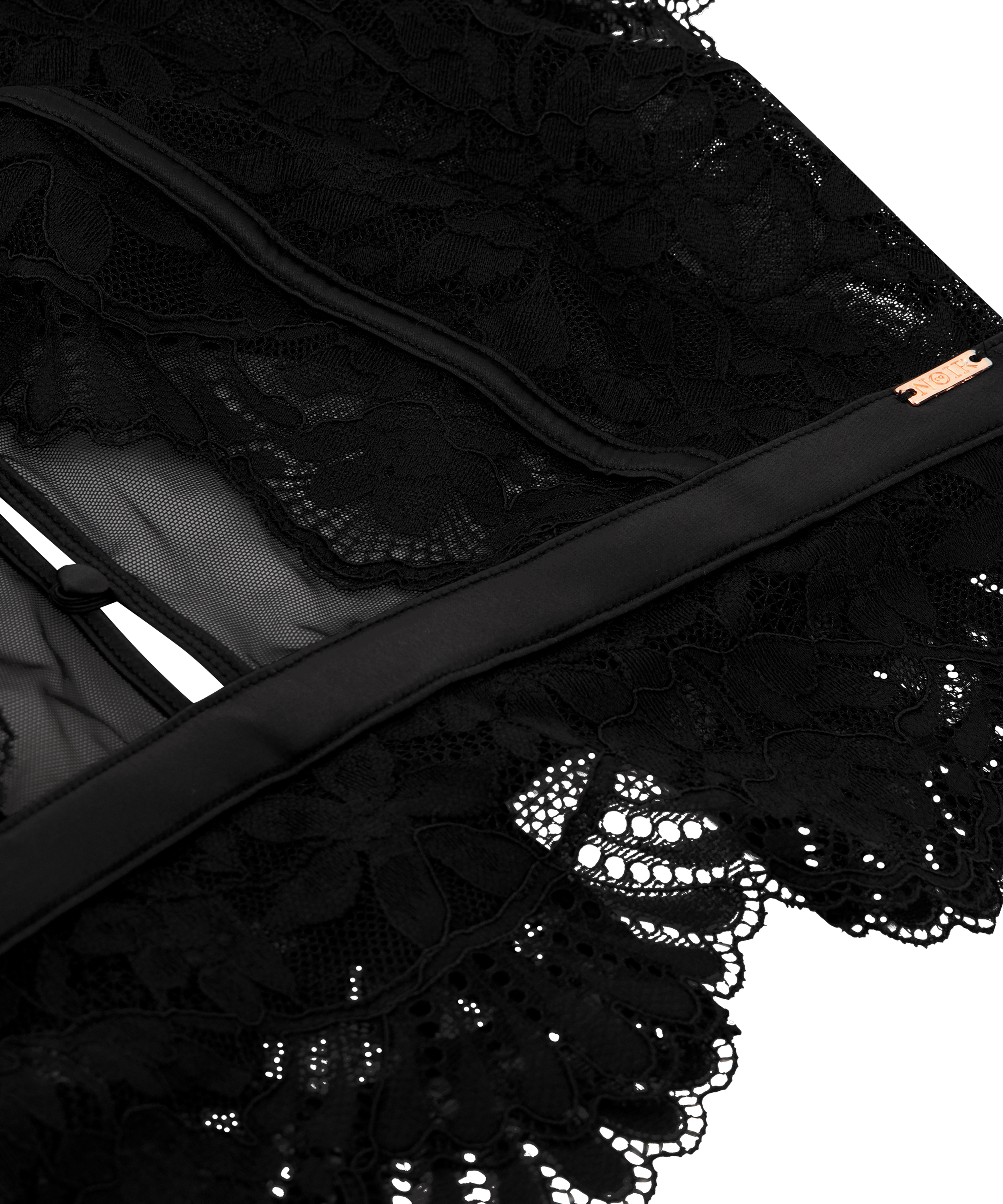 Brassi&egrave;re Amelia, Noir, main