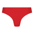 Slip br&eacute;silien Invisible Lace Back, Rouge