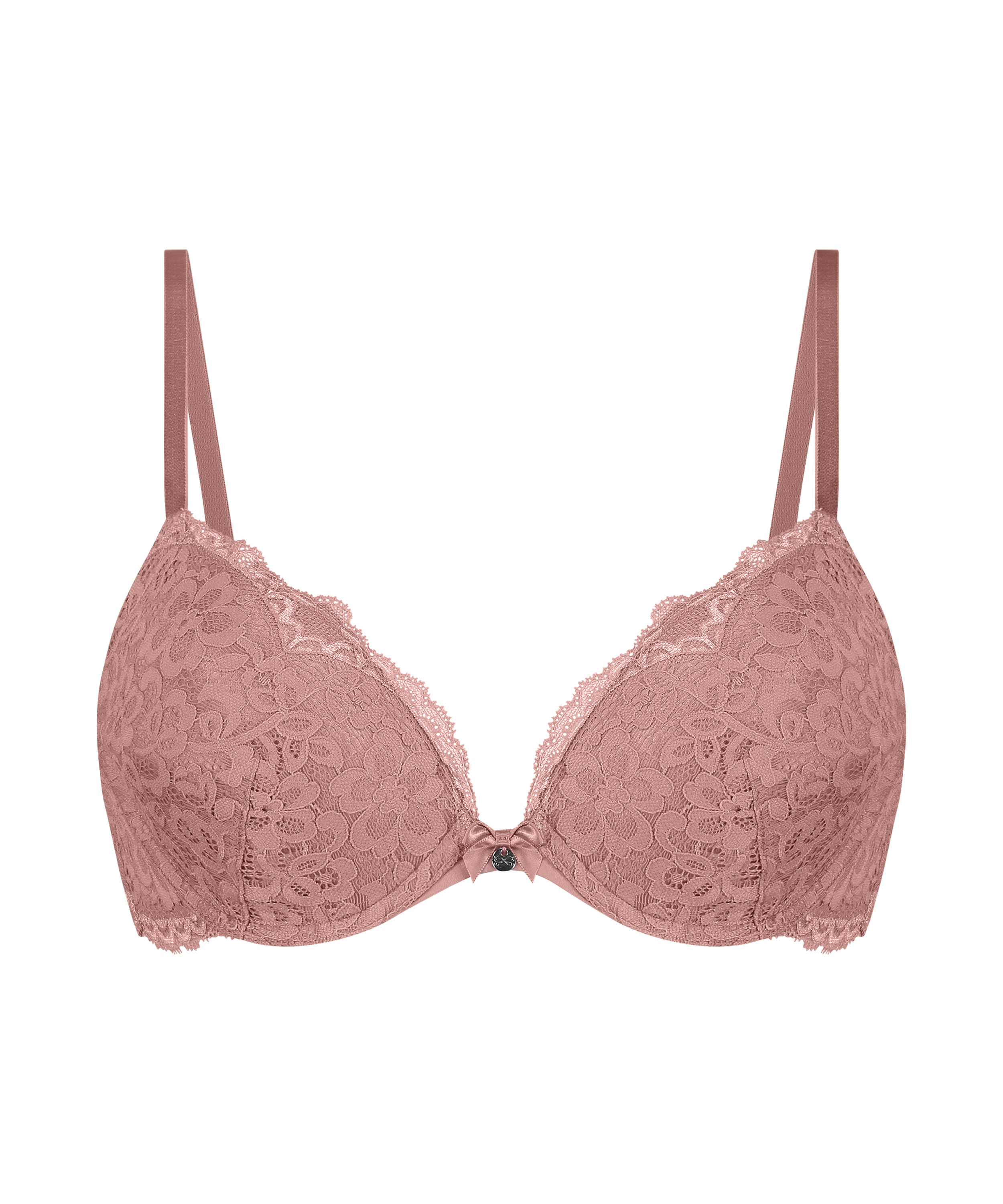 Soutien-gorge &agrave; armatures pr&eacute;form&eacute; push-up Marine, Rose, main