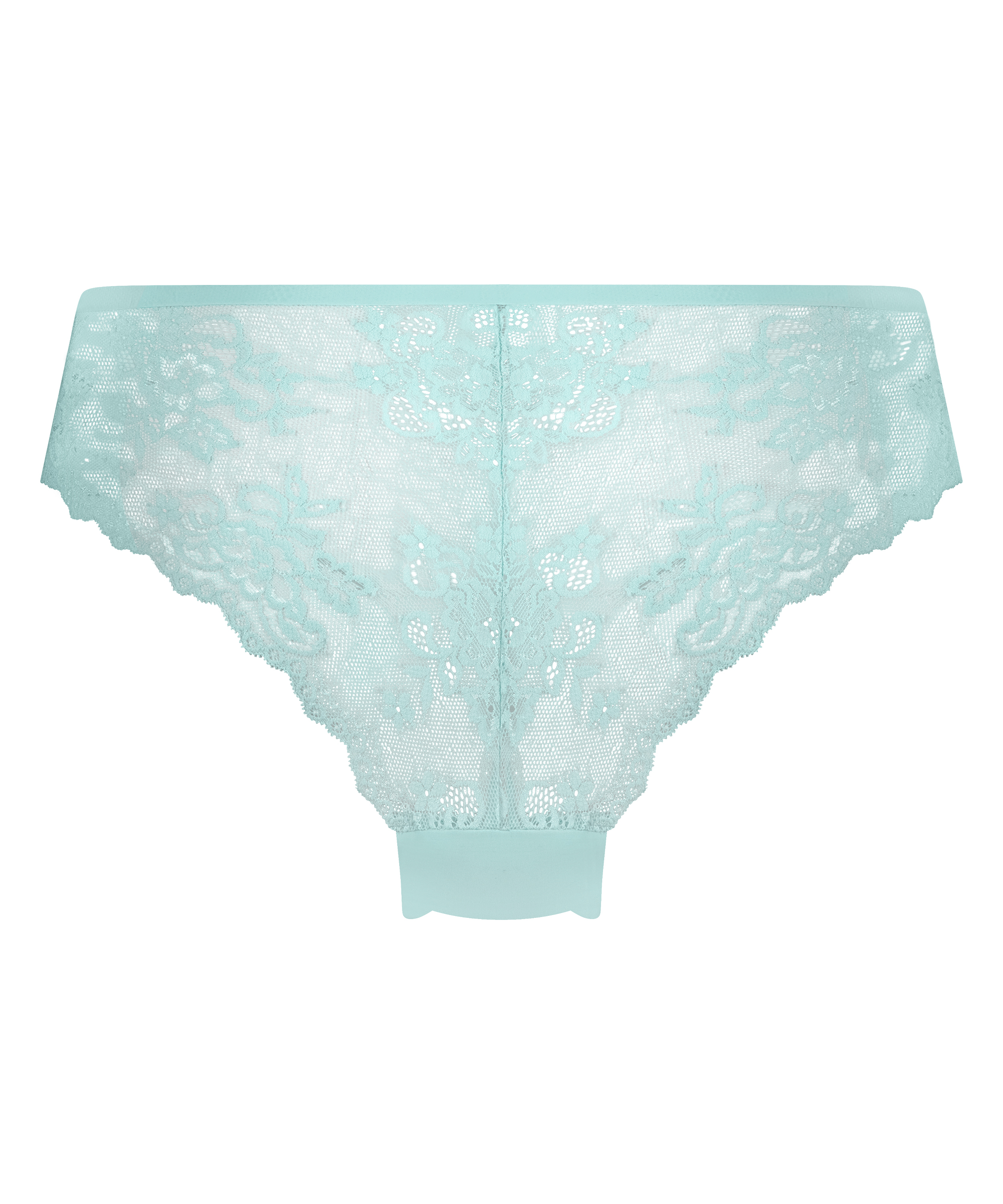 Slip br&eacute;silien Invisible Lace Back, Bleu, main