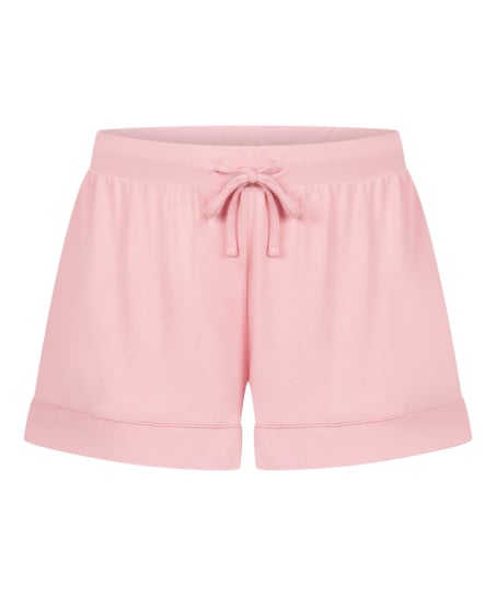 Shorts Jersey Essential, Roze