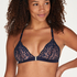 Préformé triangle brassière Marina, Bleu