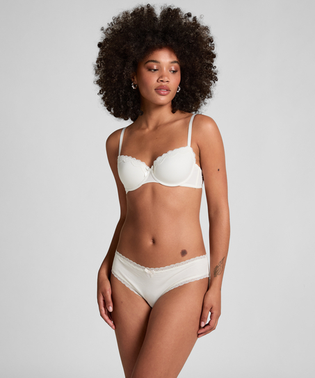 2-pack voorgevormde beugel bh Lola, Zwart