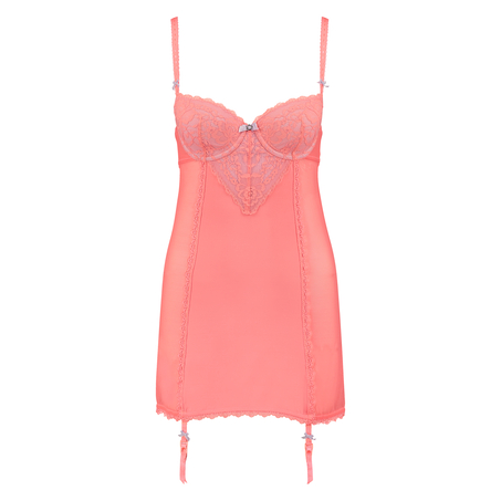 Slip dress Theresa, Roze