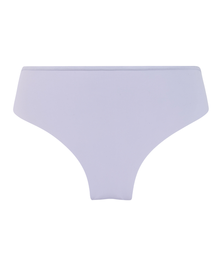 Slip brésilien invisible Stripe mesh, Pourpre