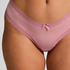 Slip br&eacute;silien en forme de V London, Rose