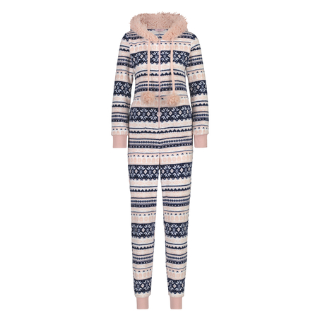 Onesie Fleece, Blauw