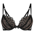 Soutien-gorge &agrave; armatures pr&eacute;form&eacute; maximiseur Lucia, Noir