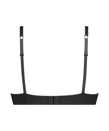 Voorgevormde push-up beugel bh Maya, Zwart