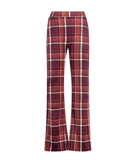 Petite Pyjamabroek velours, Rood