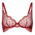 Soutien-gorge &agrave; armatures non-pr&eacute;form&eacute; Cordelie, Rouge