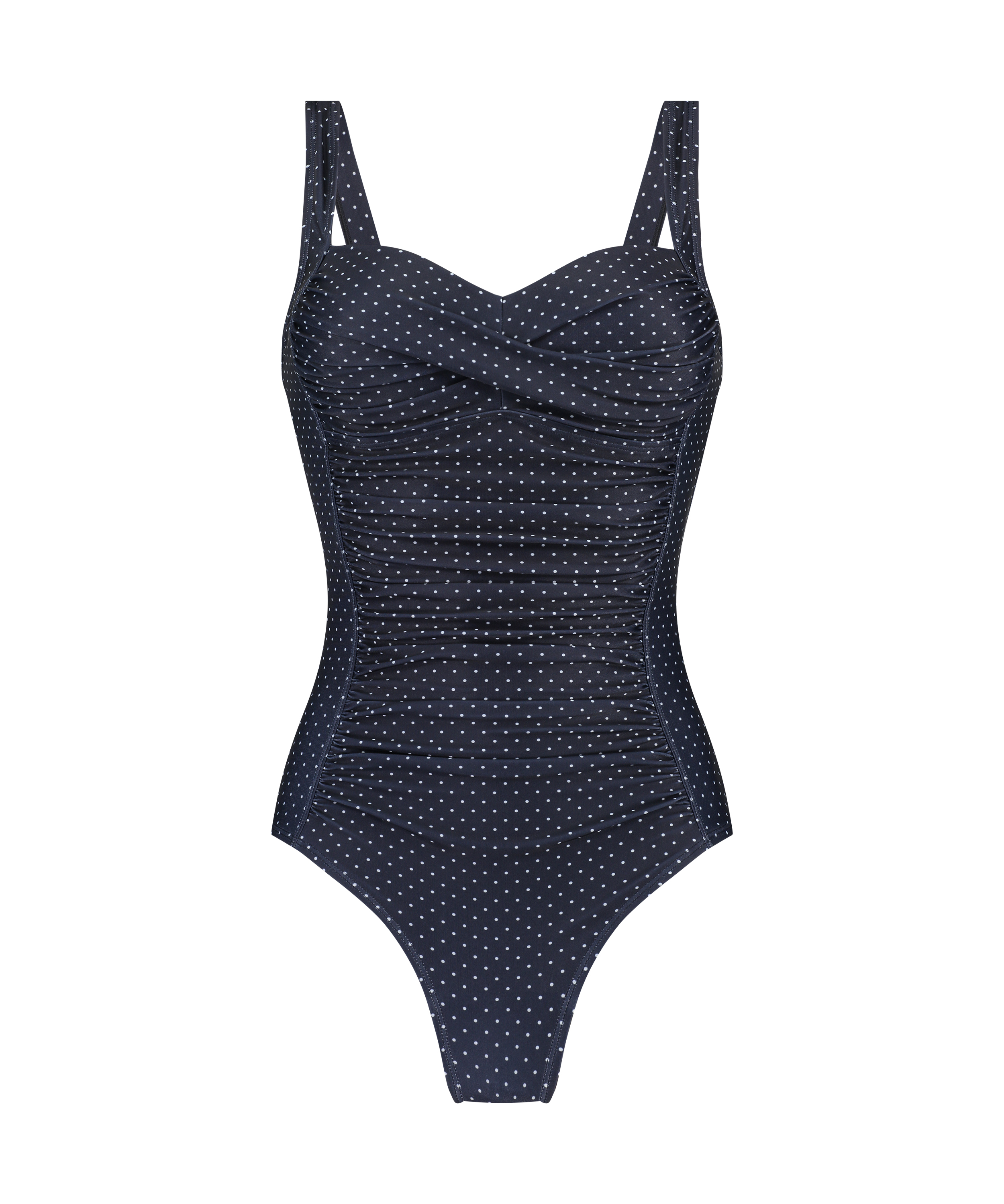Maillot de bain Shaping Scallop, Bleu, main