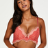 Soutien-gorge &agrave; la palangre &agrave; armatures pr&eacute;form&eacute; push-up Ellie, Rouge