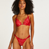 Soutien-gorge push-up à armatures préformé Elissa, Rouge