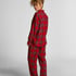 Petite pyjamabroek Flanel, Rood