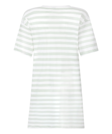 Nachthemd ronde hals, Groen