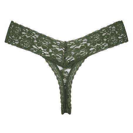 String Floral lace, Groen