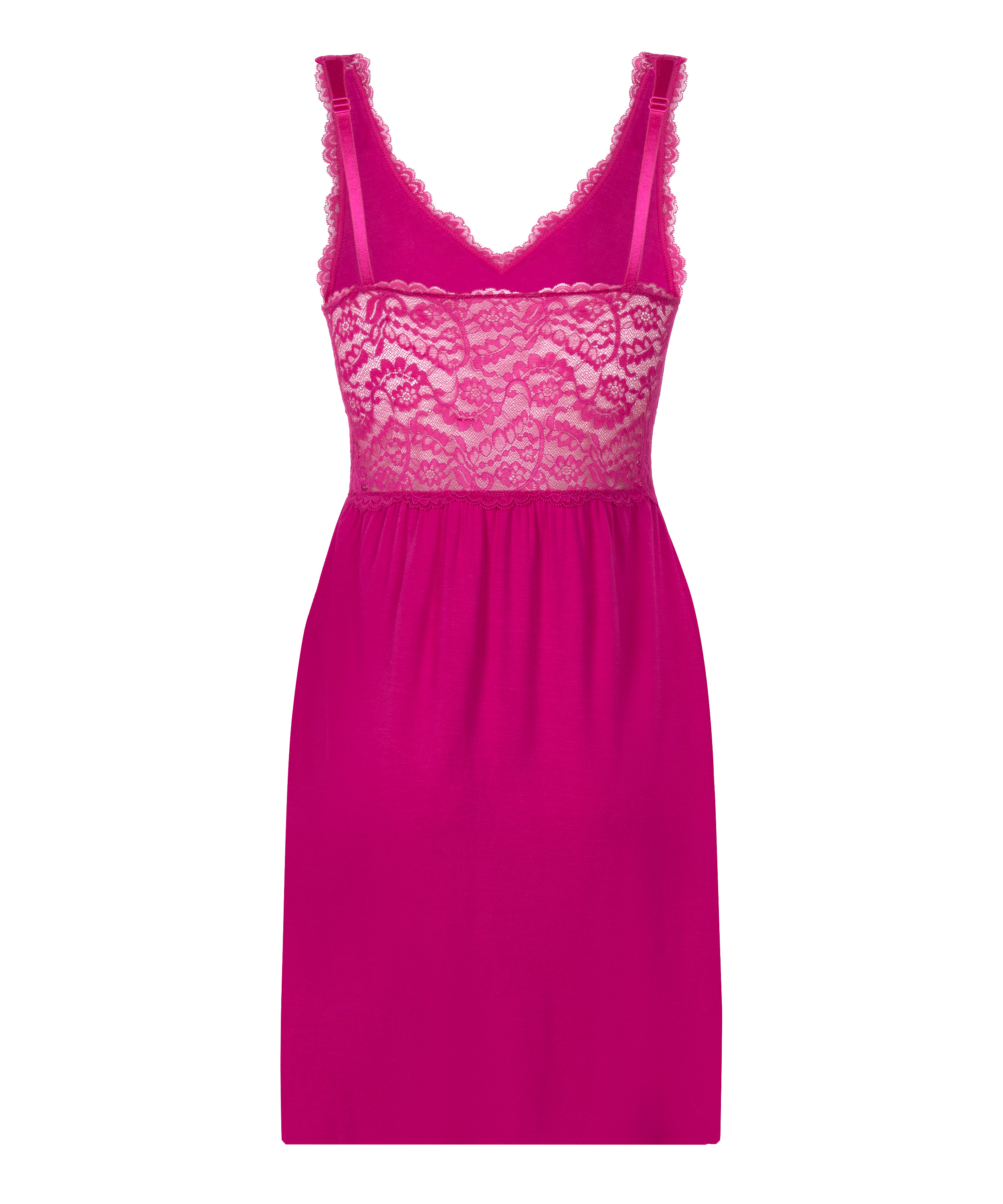 Slipdress Nora Lace, Roze, main