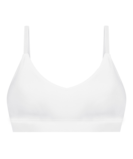 Triangelbralette Dide, Wit