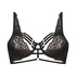 Soutien-gorge Iggy &agrave; armatures pr&eacute;form&eacute; longline, Noir