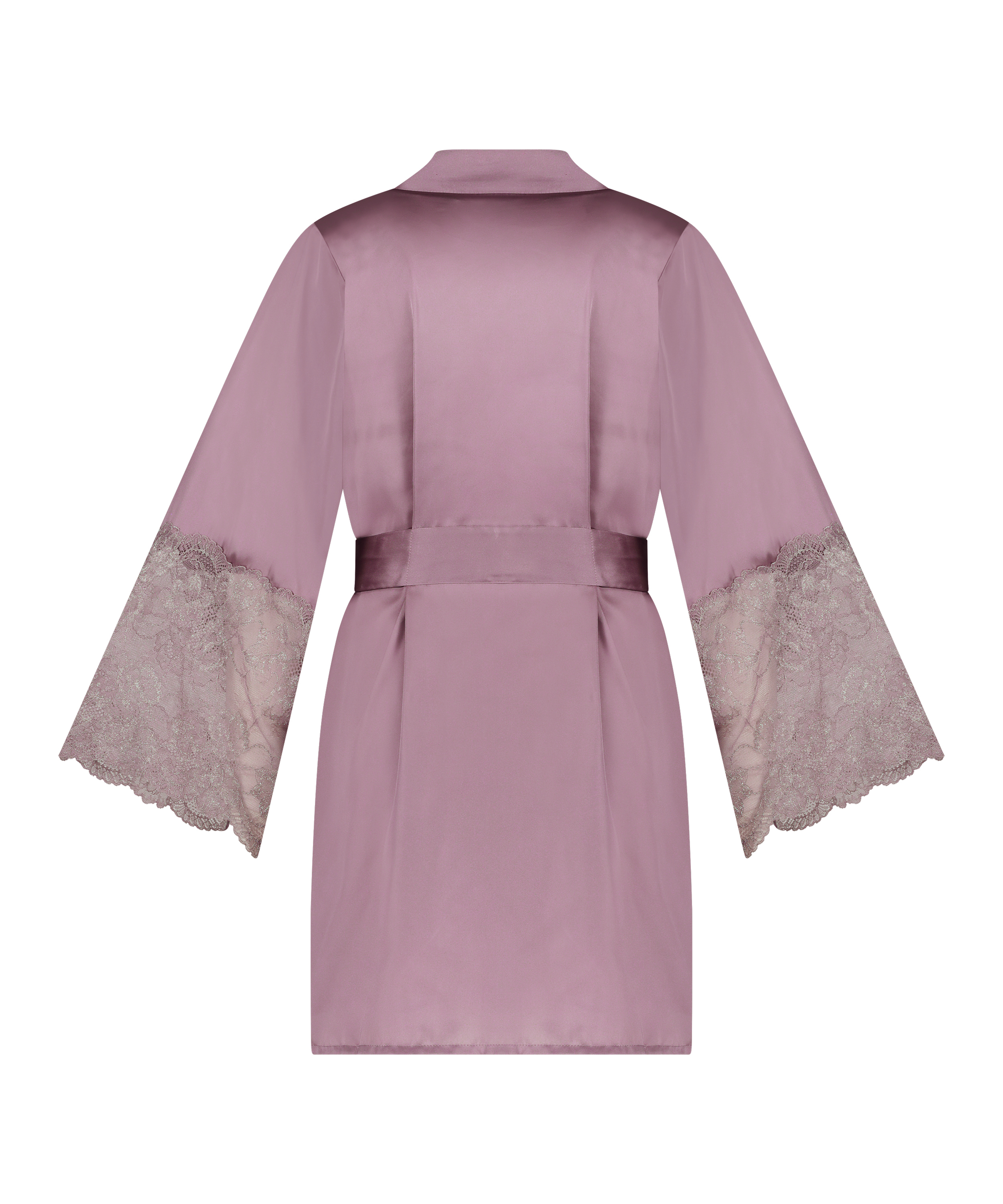 Kimono Satin, Paars, main