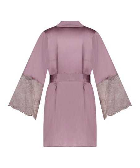 Kimono Satin, Paars