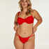 Niet-voorgevormde bikinitop BoraBora, Rood