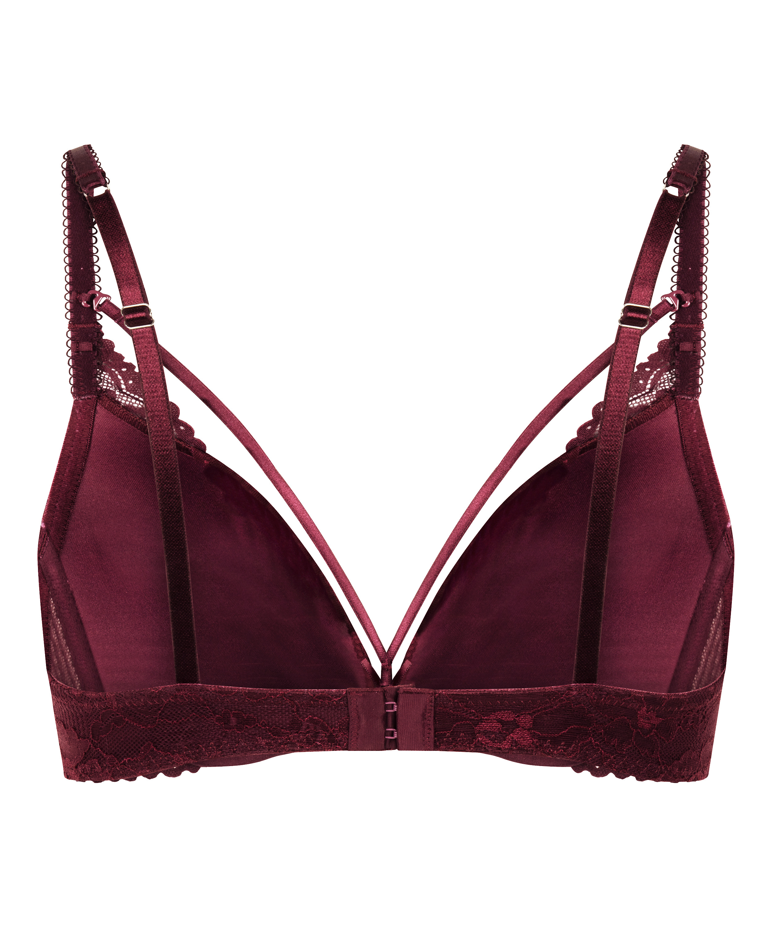 Voorgevormde push-up beugel bh Isadora, Rood, main