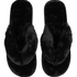 Chaussons Fake Fur, Noir